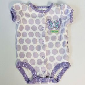 Girls Bundle  3 Bodysuits  Size NB, 0-3m   EUC